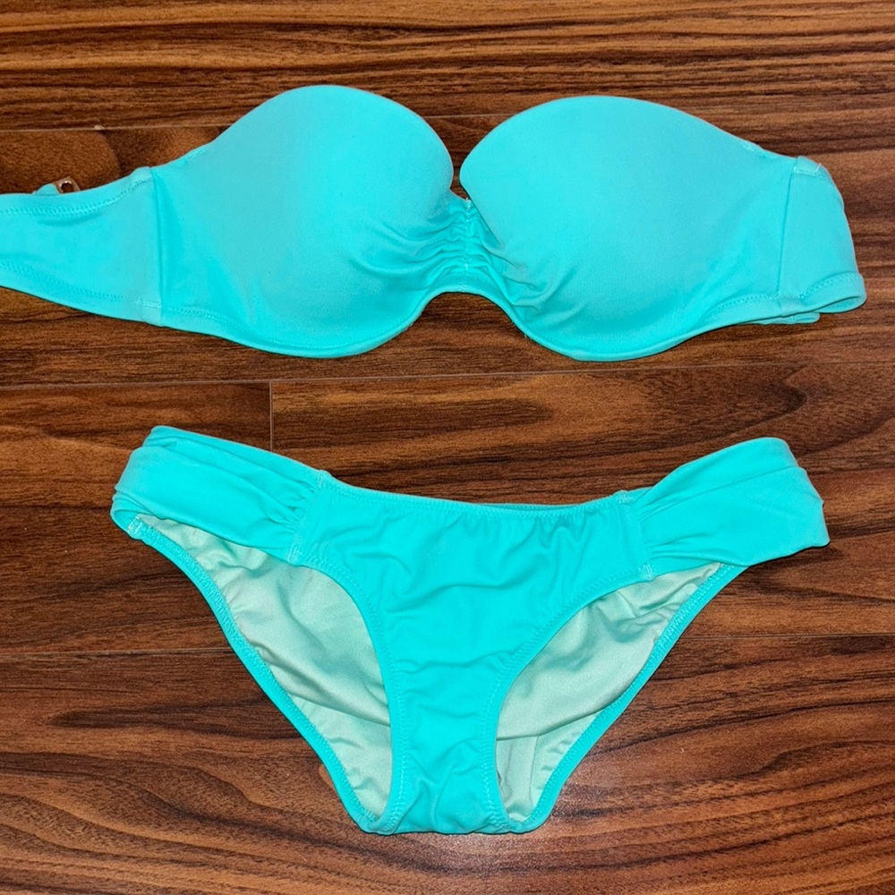 Victoria's Secret Turquoise Bikini Set